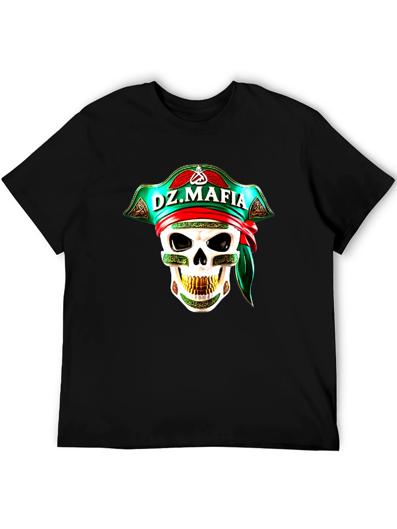 DZ Mafia Skull Graphic T-Shirt