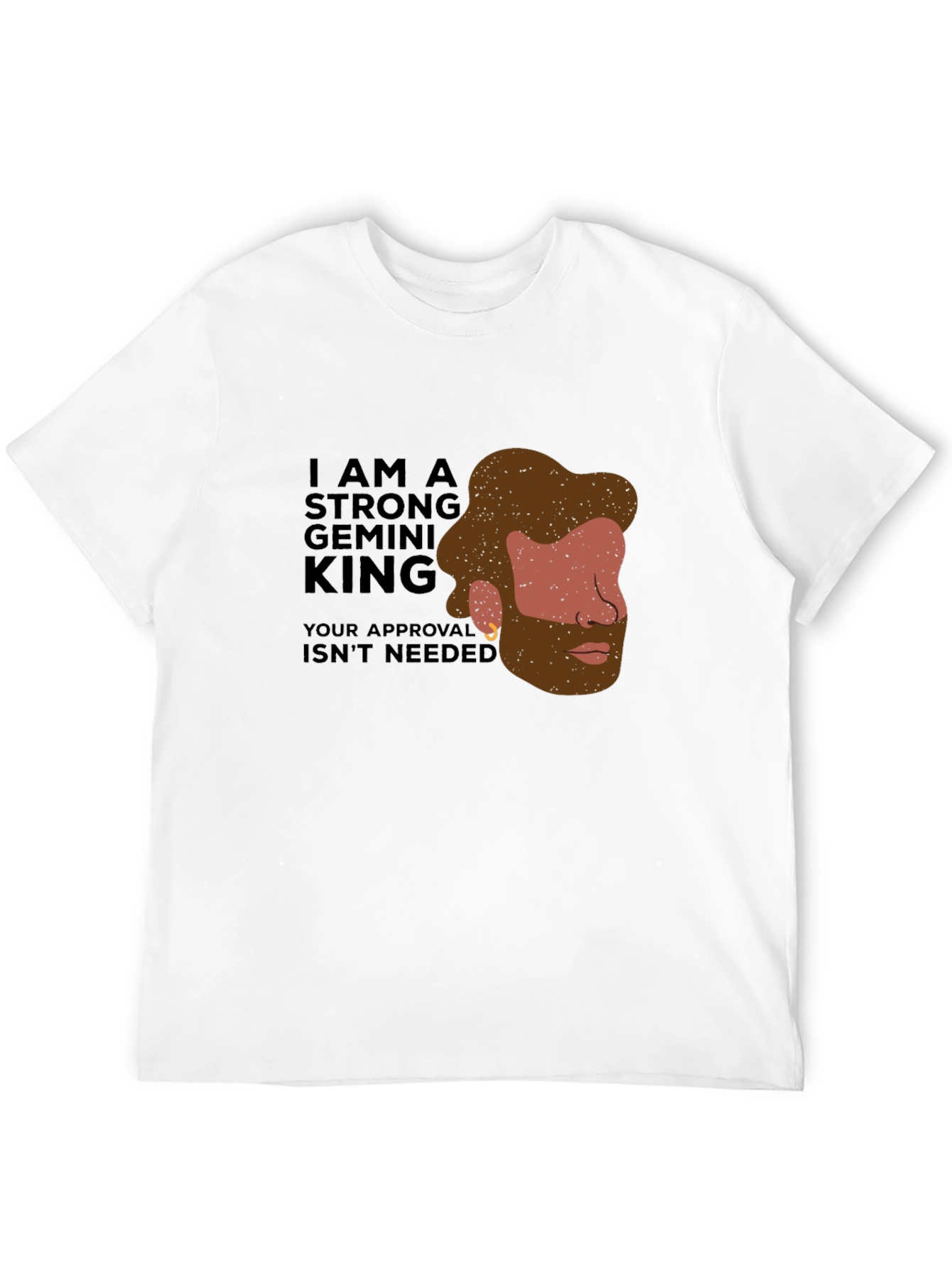 Strong Gemini King Graphic Tee