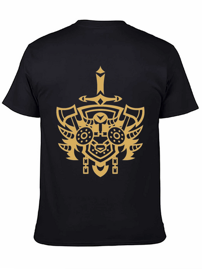 Warrior Shield Graphic Tee - Black