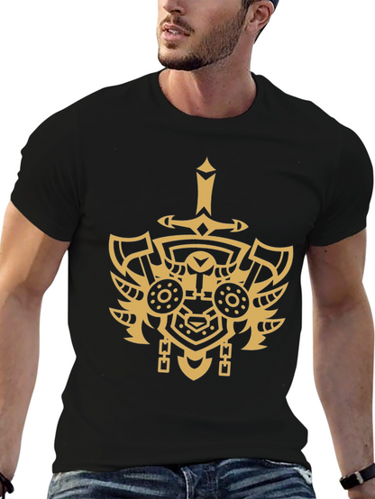Warrior Shield Graphic Tee - Black