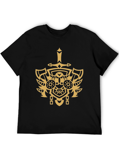 Warrior Shield Graphic Tee - Black