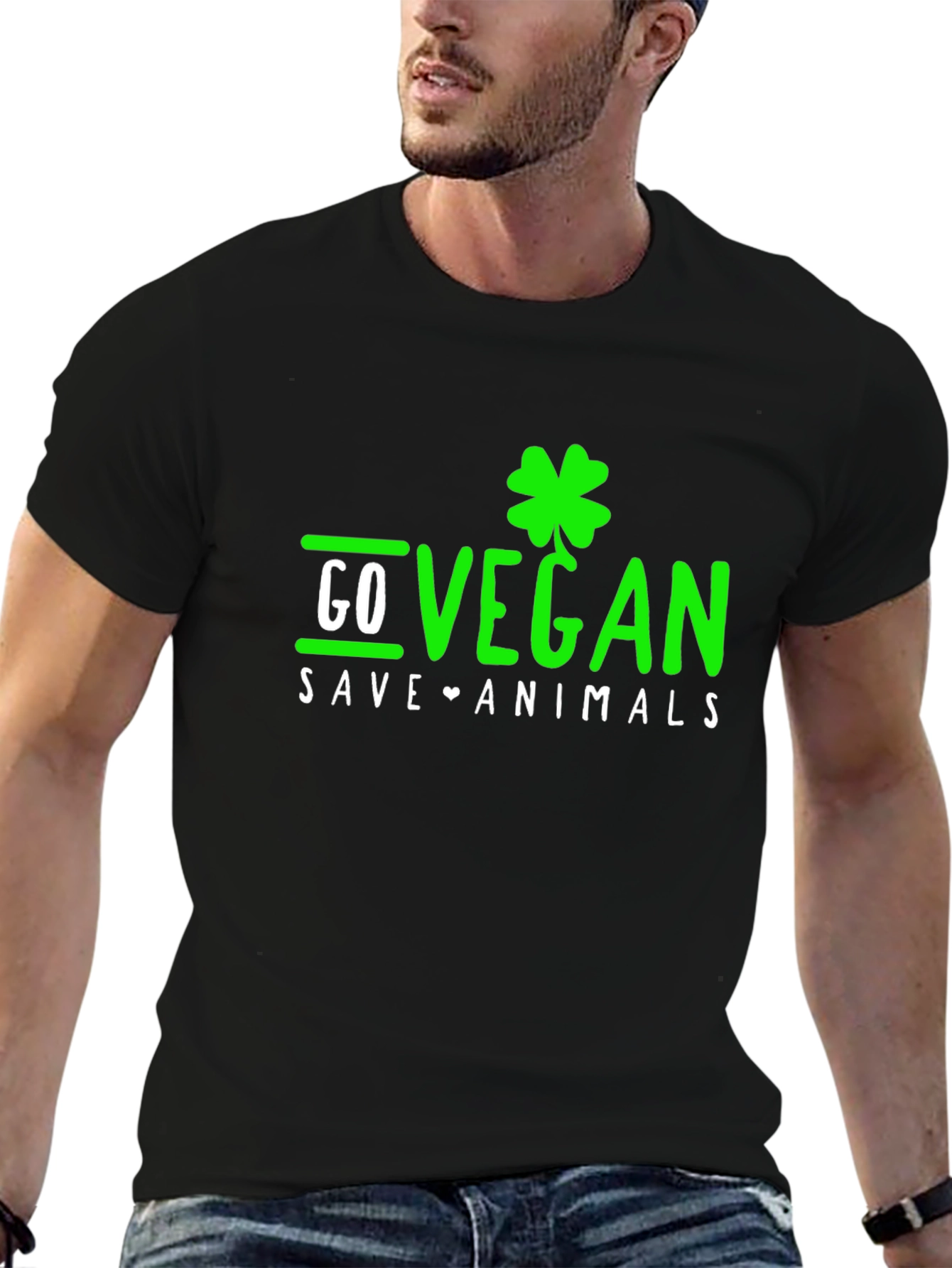 Go Vegan Save Animals T-Shirt