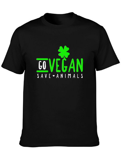Go Vegan Save Animals T-Shirt