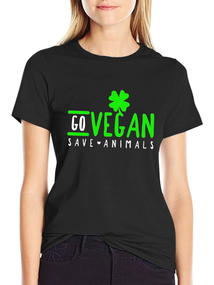 Go Vegan Save Animals T-Shirt