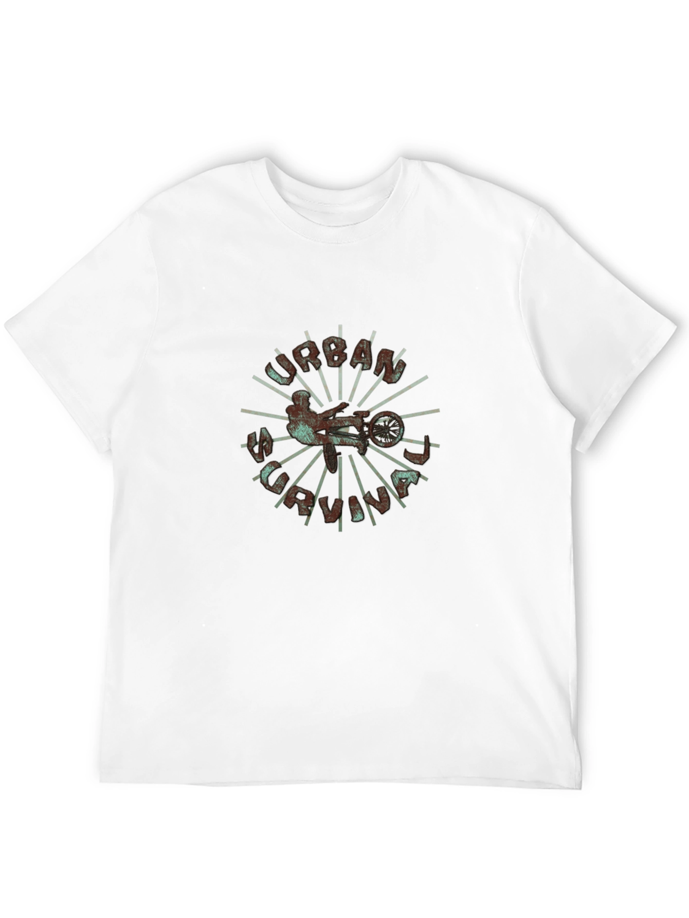 Urban Surviving Graphic Tee - Black