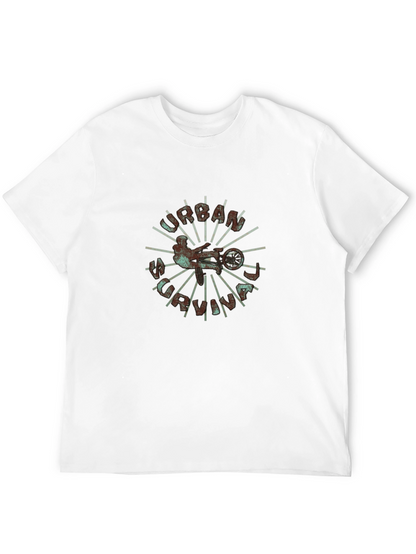 Urban Surviving Graphic Tee - Black