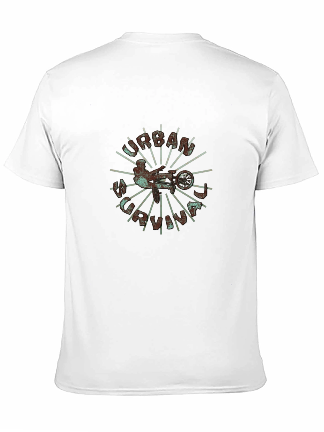 Urban Surviving Graphic Tee - Black