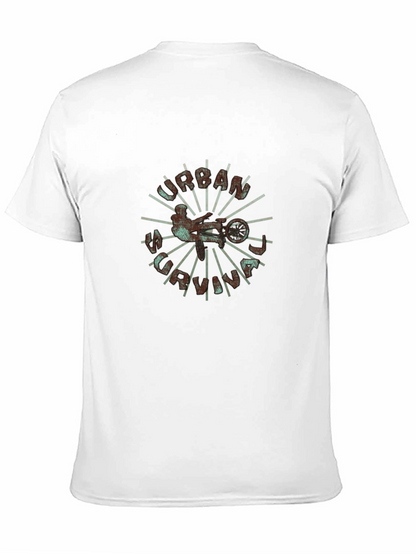 Urban Surviving Graphic Tee - Black