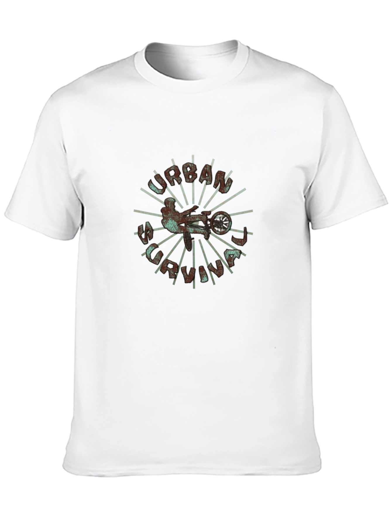 Urban Surviving Graphic Tee - Black