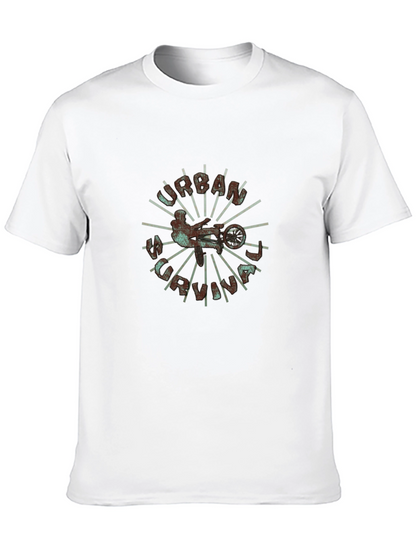 Urban Surviving Graphic Tee - Black