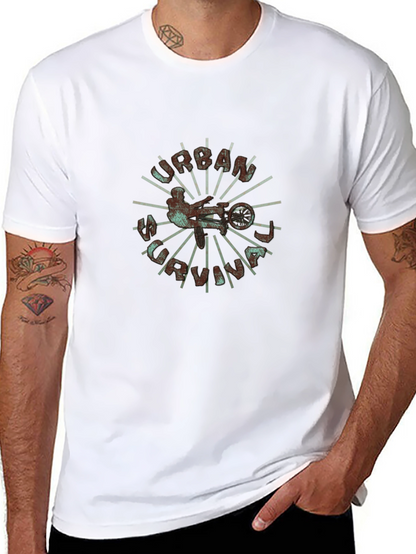 Urban Surviving Graphic Tee - Black