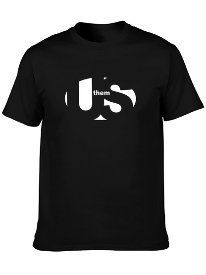 Us vs Them Graphic Tee - Premium Cotton Blend