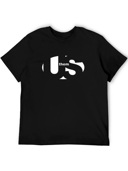 Us vs Them Graphic Tee - Premium Cotton Blend