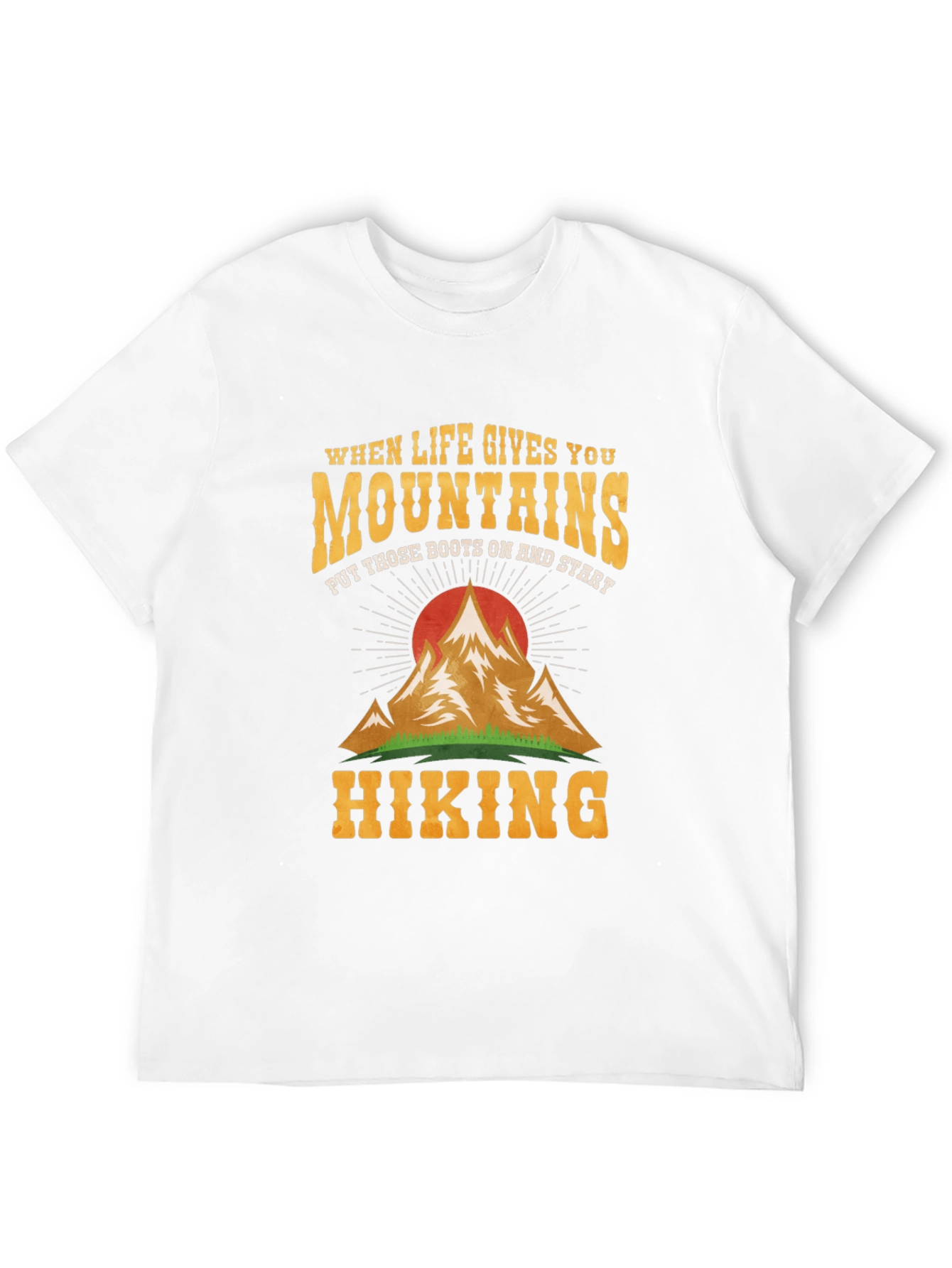 Mountain Hiking Graphic Tee - Adventure Ready