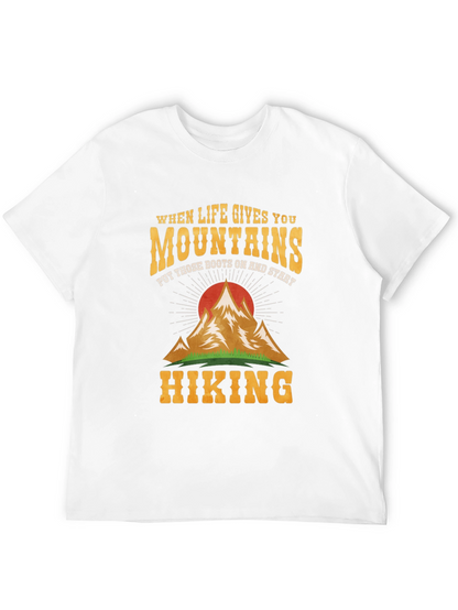Mountain Hiking Graphic Tee - Adventure Ready