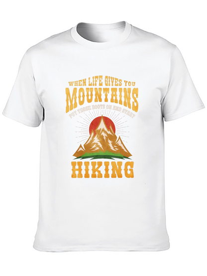 Mountain Hiking Graphic Tee - Adventure Ready