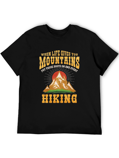 Mountain Hiking Graphic Tee - Adventure Ready