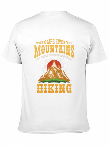 Mountain Hiking Graphic Tee - Adventure Ready