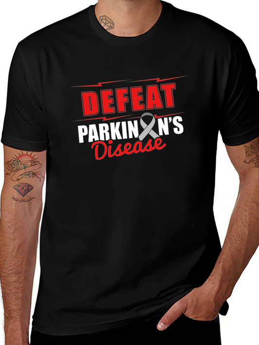 Defeat Parkinsons Disease T-Shirt - Awareness Tee