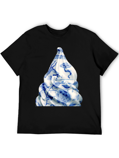 Porcelain Swirl Graphic T-Shirt