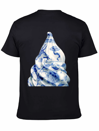 Porcelain Swirl Graphic T-Shirt