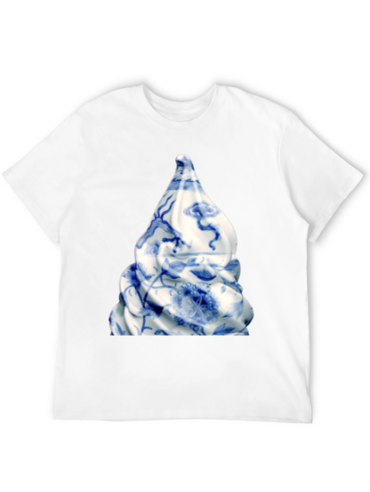 Porcelain Swirl Graphic T-Shirt