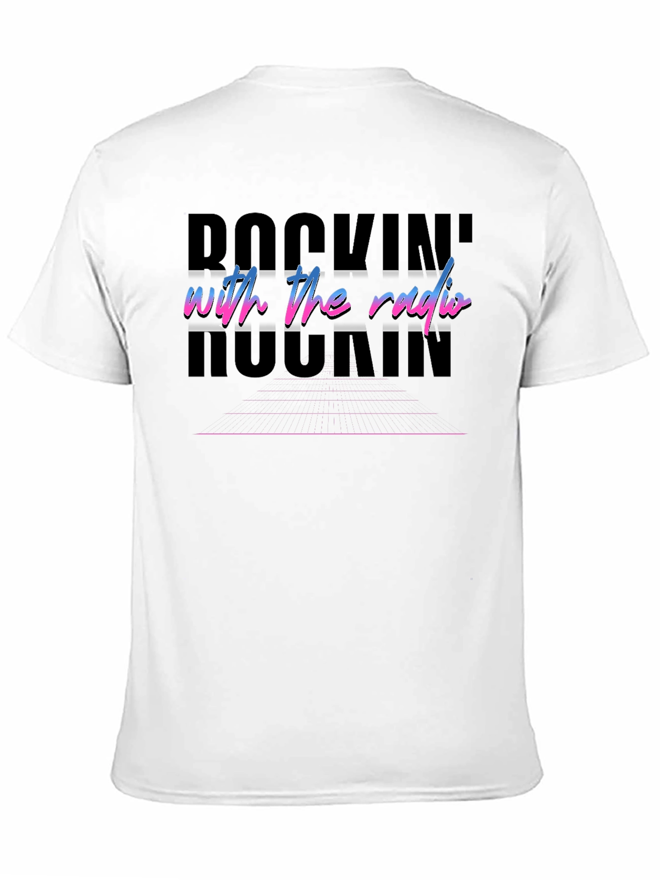 Rockin With The Radio Retro Graphic Tee