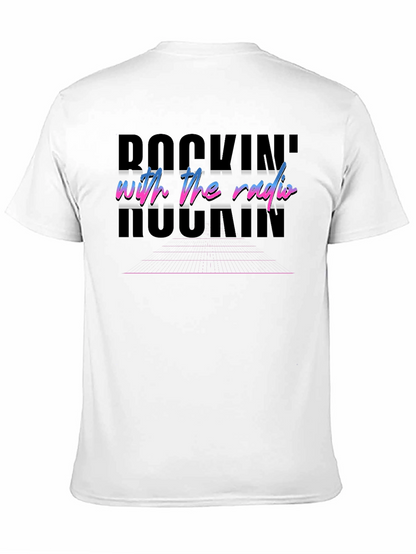 Rockin With The Radio Retro Graphic Tee