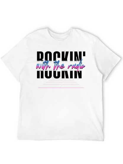Rockin With The Radio Retro Graphic Tee