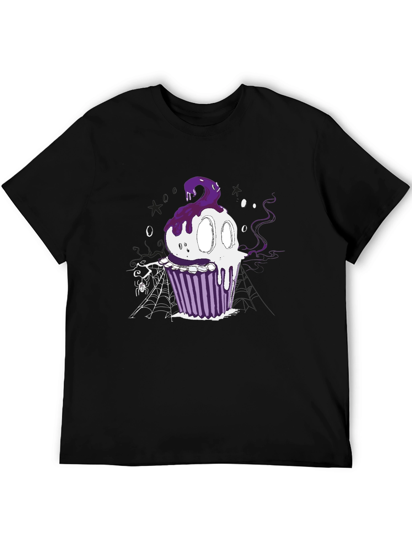 Halloween Cupcake Graphic T-Shirt