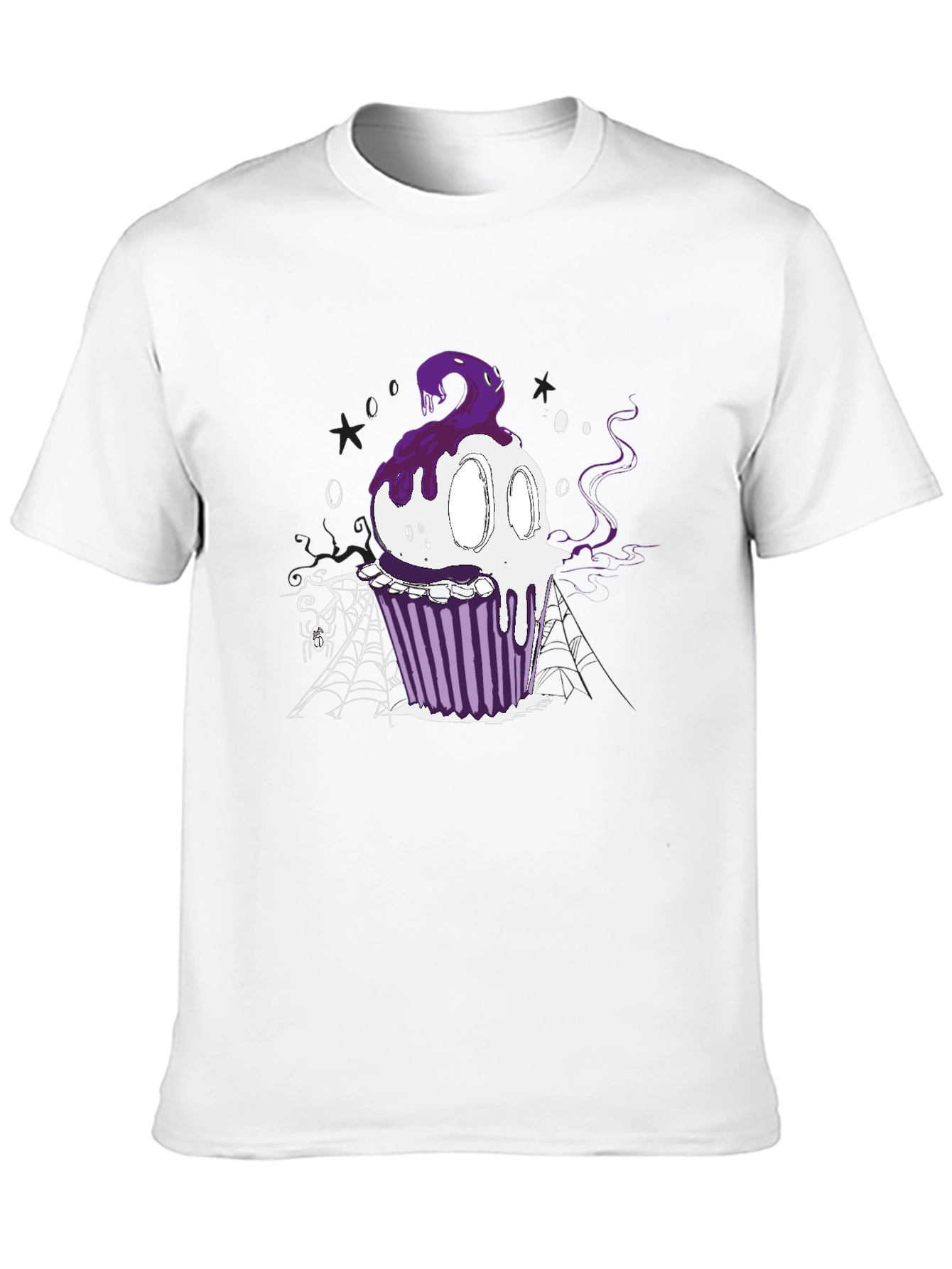 Halloween Cupcake Graphic T-Shirt