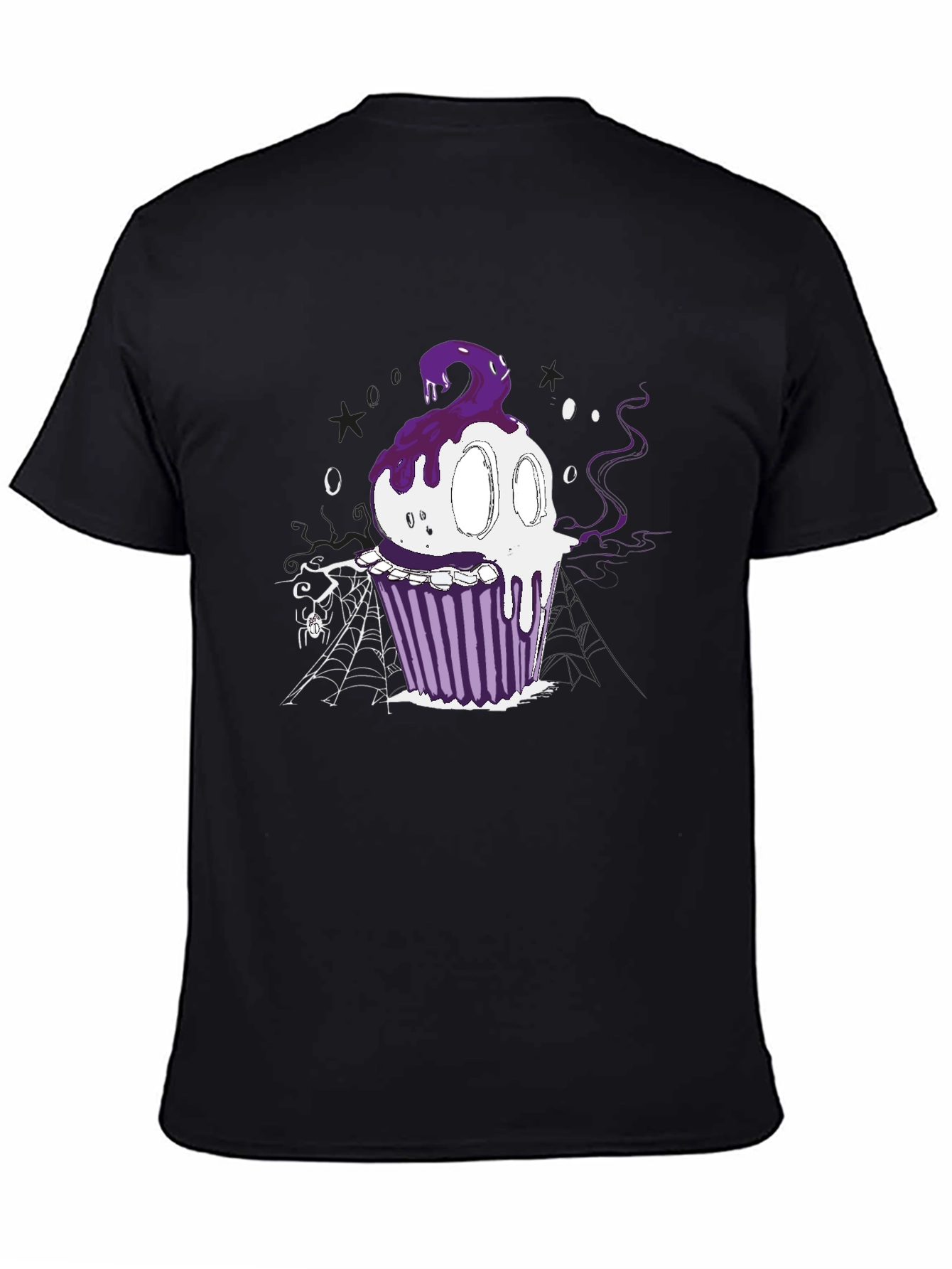 Halloween Cupcake Graphic T-Shirt