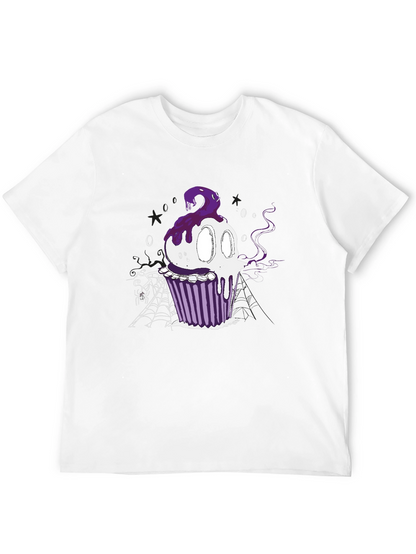 Halloween Cupcake Graphic T-Shirt