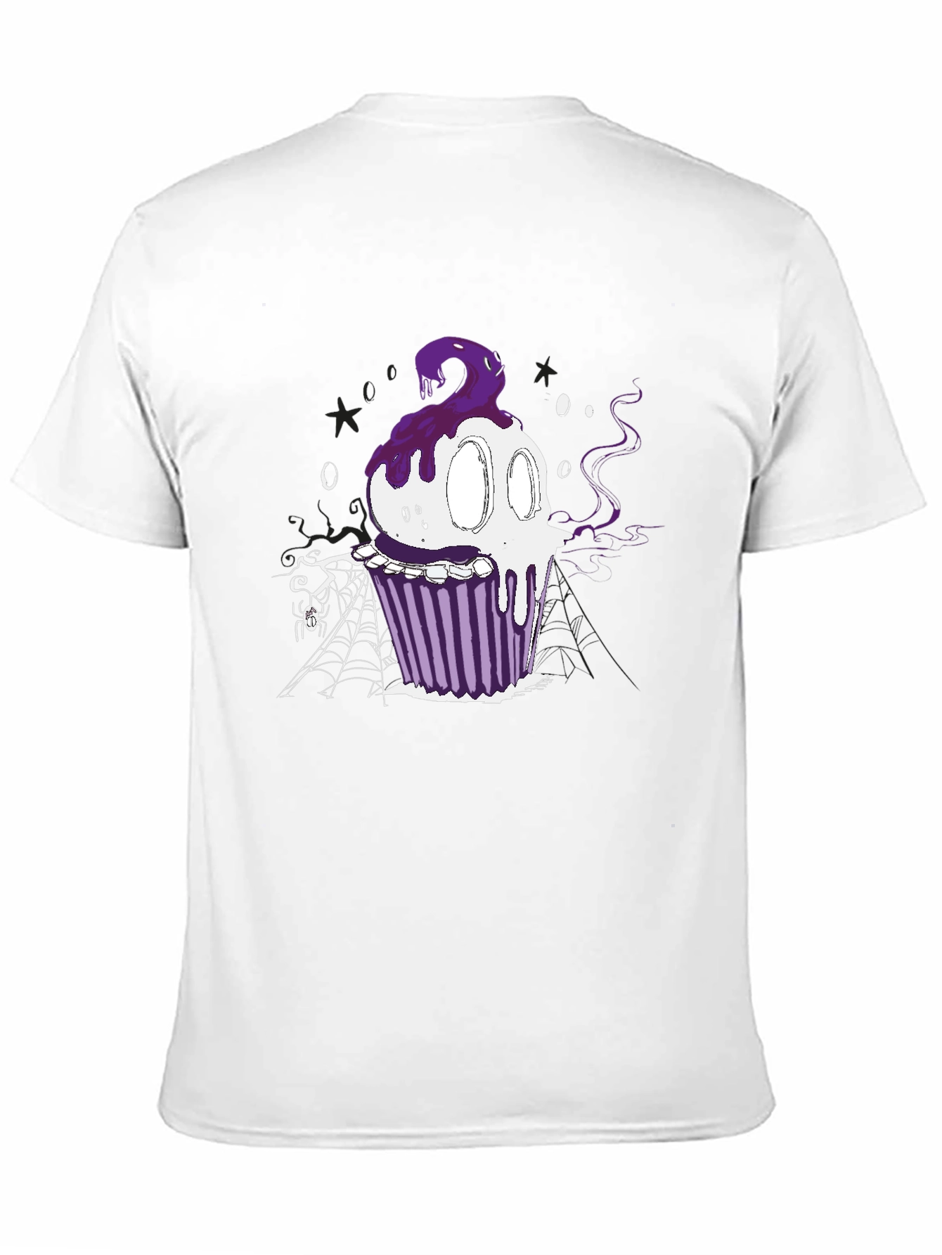 Halloween Cupcake Graphic T-Shirt