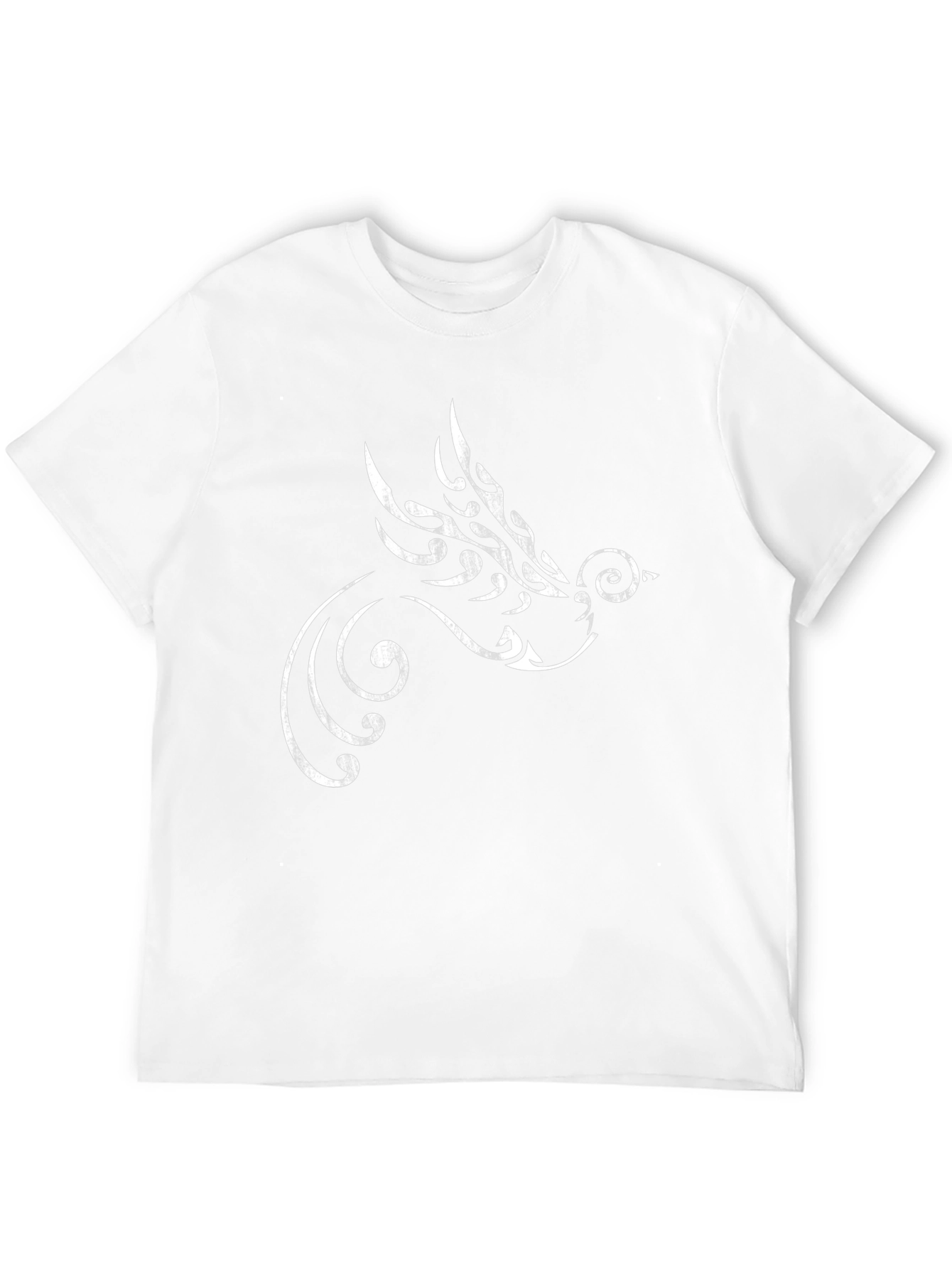 Tribal Dove Graphic Black T-Shirt