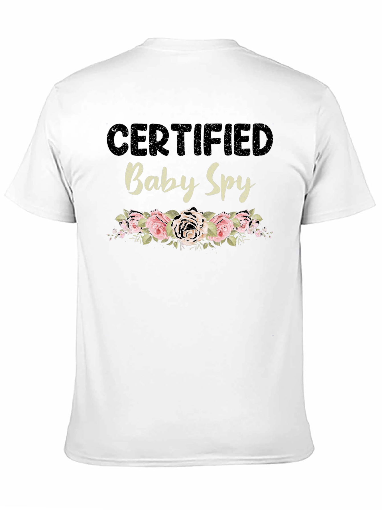 Certified Baby Spy Floral Graphic Tee