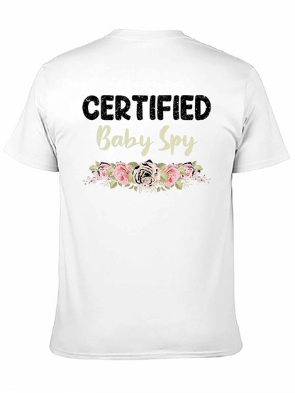 Certified Baby Spy Floral Graphic Tee