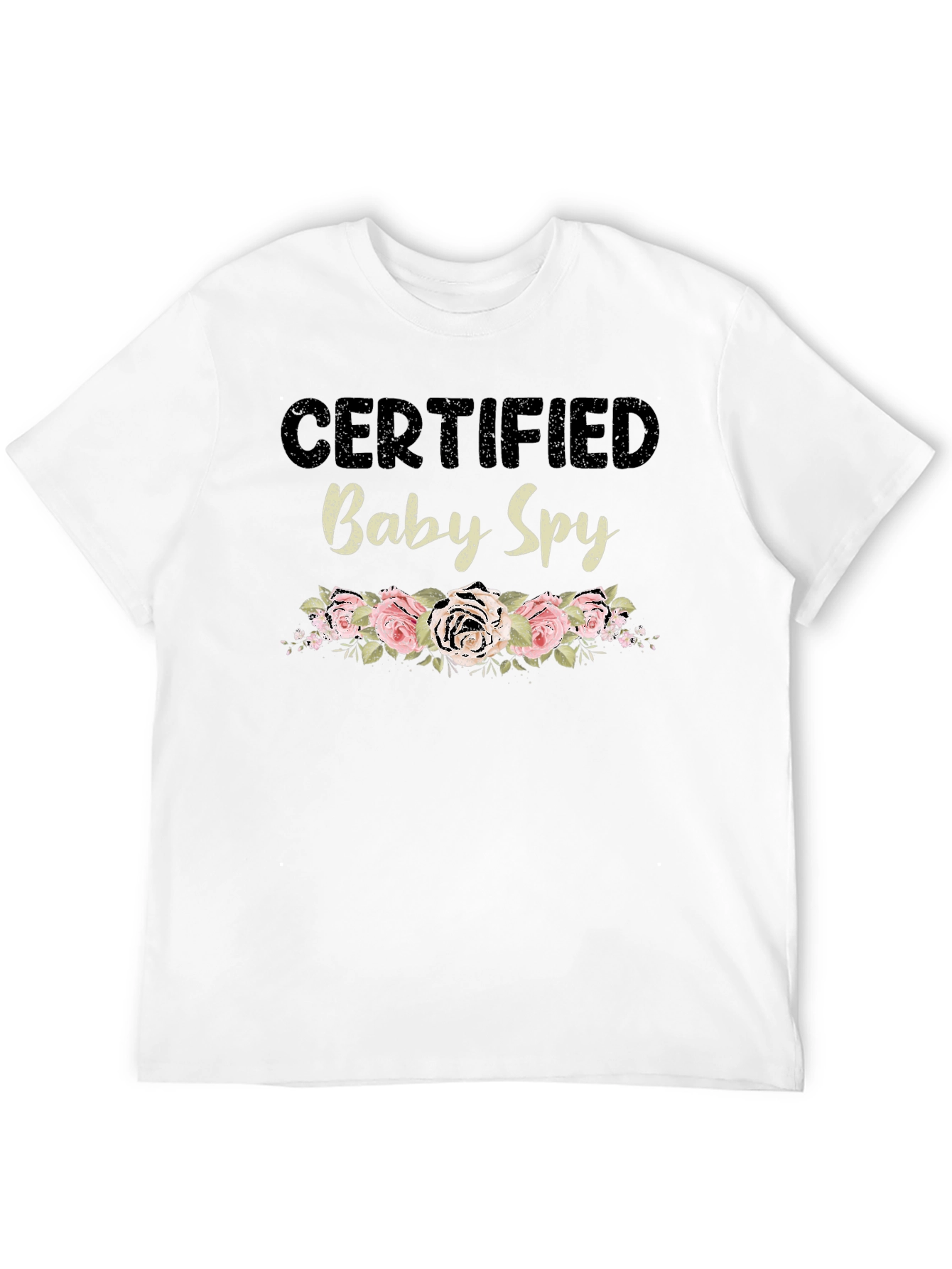 Certified Baby Spy Floral Graphic Tee