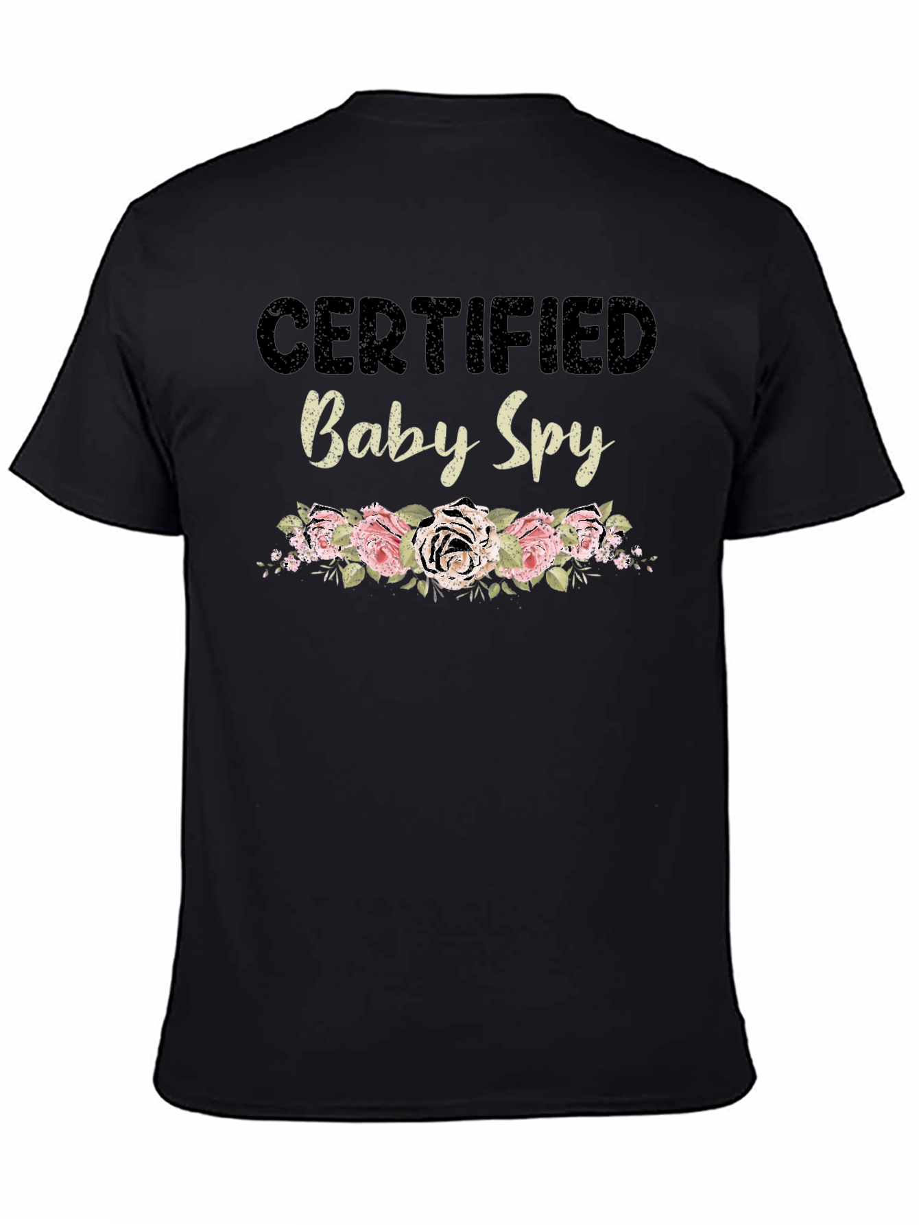 Certified Baby Spy Floral Graphic Tee