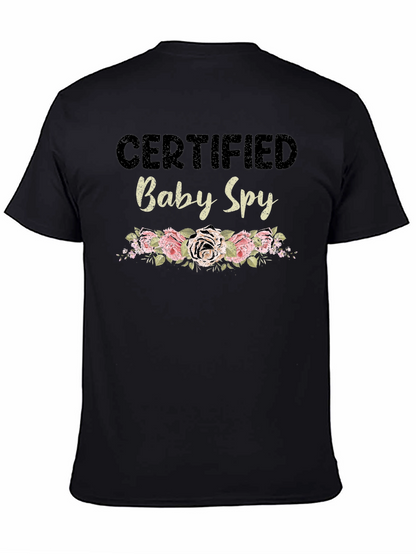 Certified Baby Spy Floral Graphic Tee
