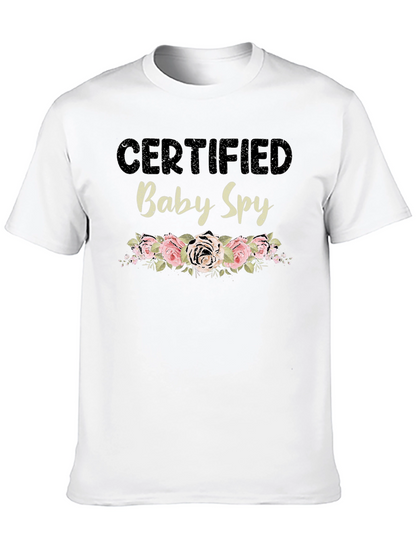 Certified Baby Spy Floral Graphic Tee