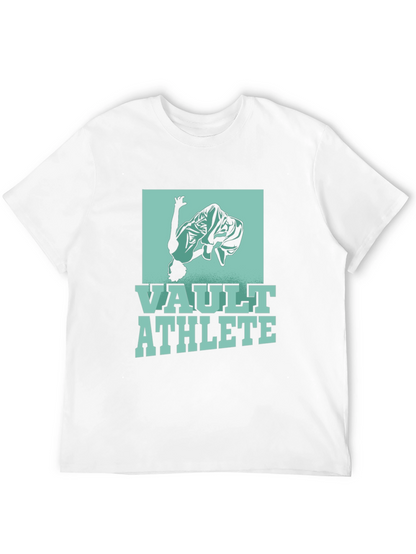 Vault Athlete Graphic T-Shirt - Black
