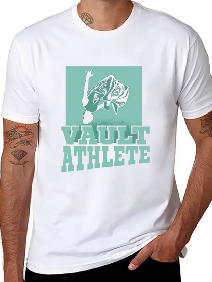 Vault Athlete Graphic T-Shirt - Black