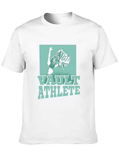 Vault Athlete Graphic T-Shirt - Black