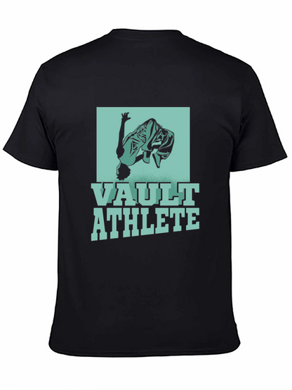 Vault Athlete Graphic T-Shirt - Black