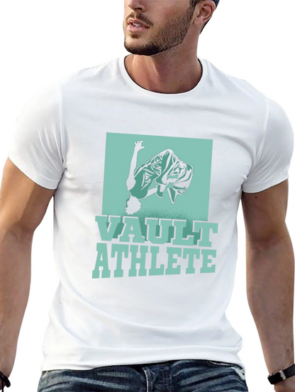 Vault Athlete Graphic T-Shirt - Black