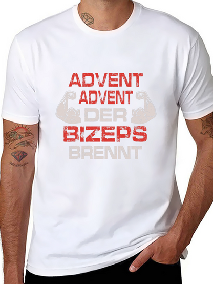 Advent Biceps Brennt Black T-Shirt