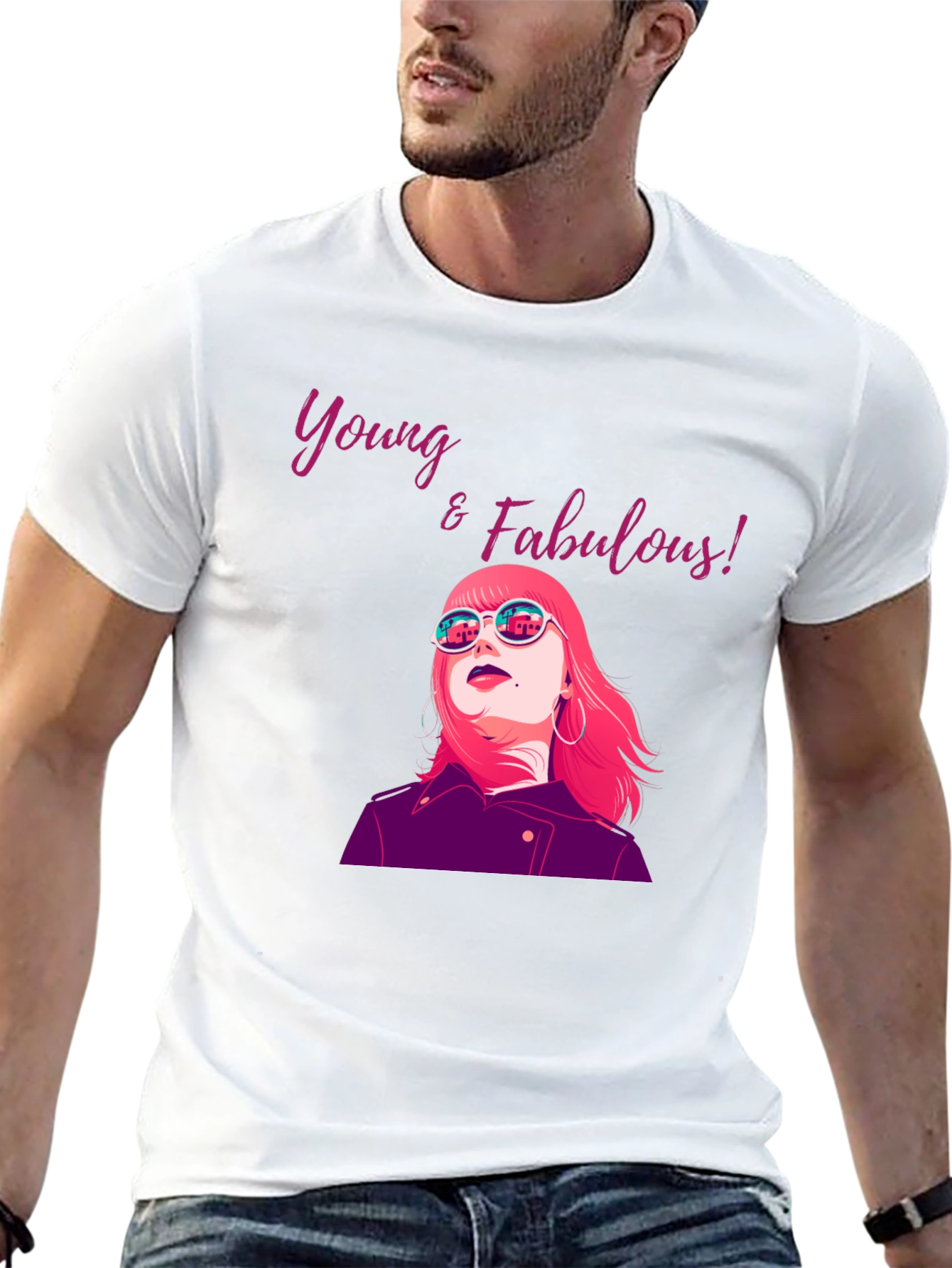 Young & Fabulous Graphic Tee - Trendy Chic