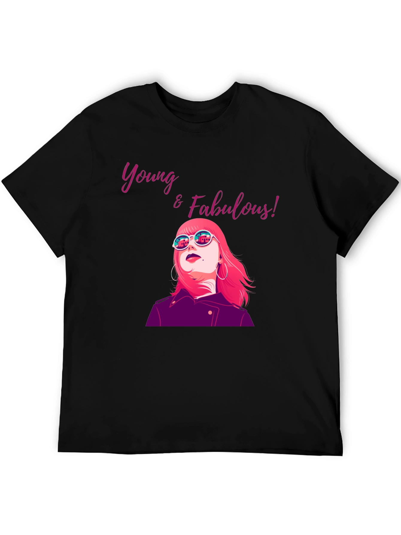 Young & Fabulous Graphic Tee - Trendy Chic