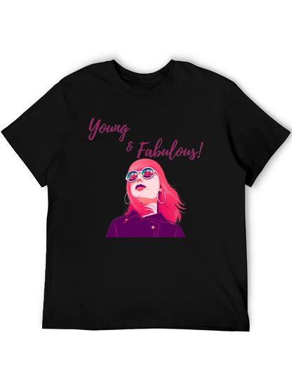 Young & Fabulous Graphic Tee - Trendy Chic